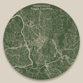 Asheville Forest-Green Map 12 in