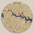 Lake Gaston Resin Map 12 in