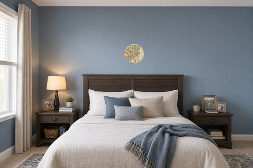 Fort Lauderdale Canals Resin Map 12 in