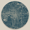 Raleigh Petrol-Blue Map 12 in