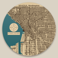 Seattle Resin Map 12 in